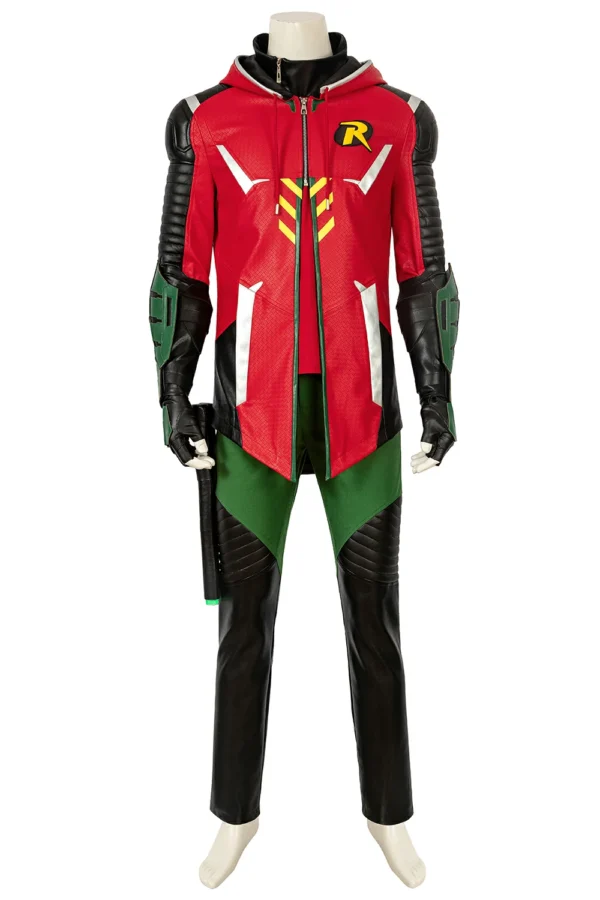 knights robin red cosplay costume tim drake richard halloween