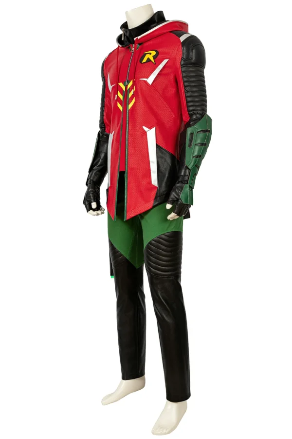 knights robin red cosplay costume tim drake richard halloween