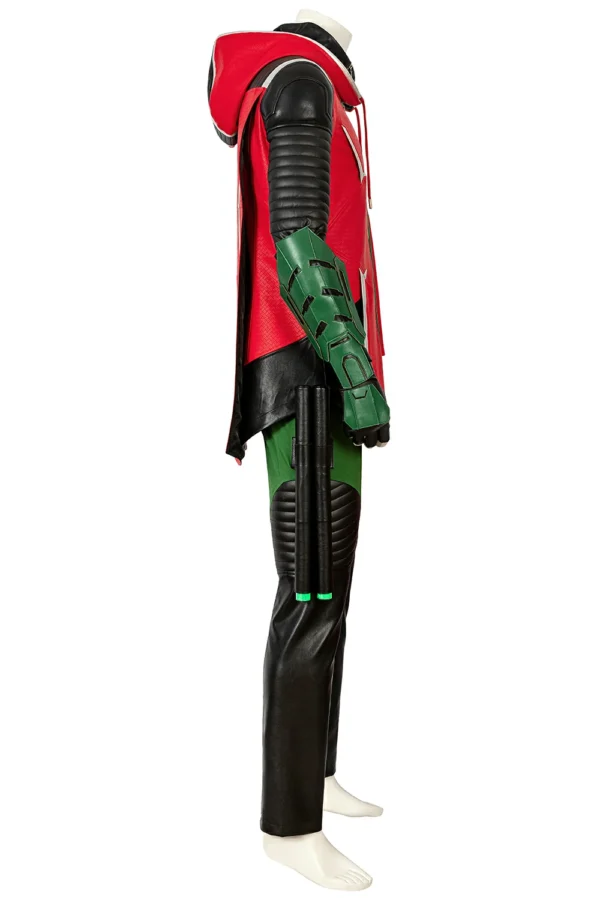 knights robin red cosplay costume tim drake richard halloween