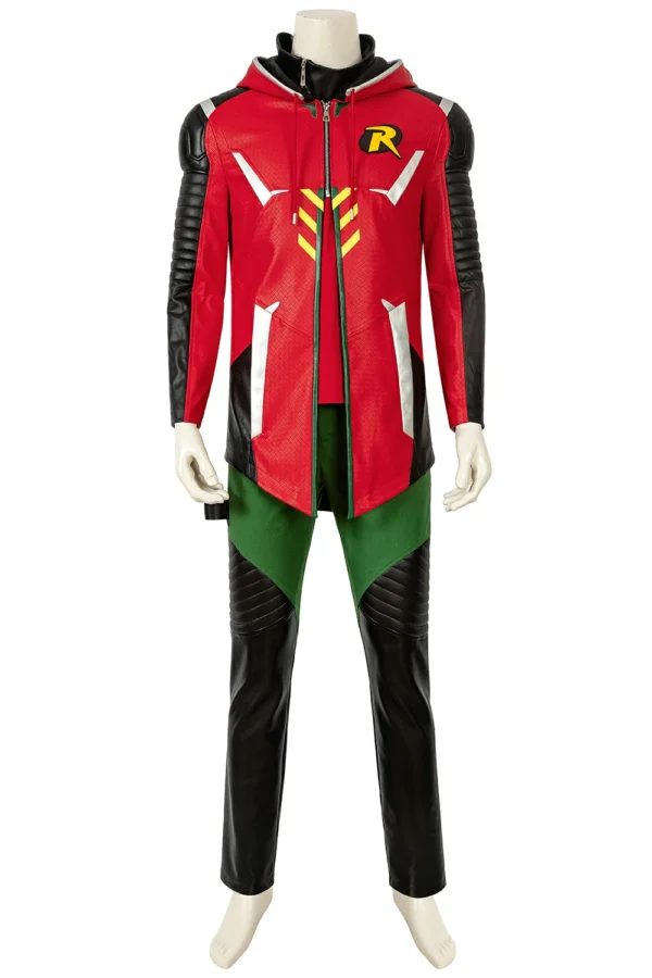 knights robin red cosplay costume tim drake richard halloween