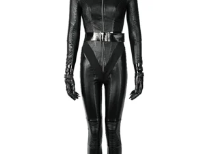 selina kyle cosplay costume cw catgirl black suit halloween