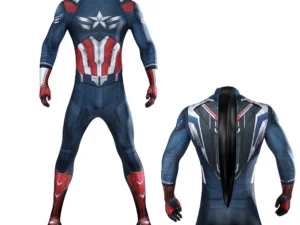 captain america brave new world jumpsuit falcon sam wilson cosplay costume halloween