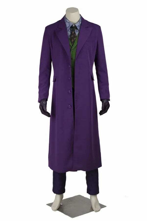 purple heath ledger cosplay costume black knight halloween