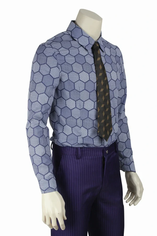 purple heath ledger cosplay costume black knight halloween