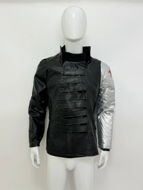 bucky barnes cosplay costume winter soldier captain america 2 halloween