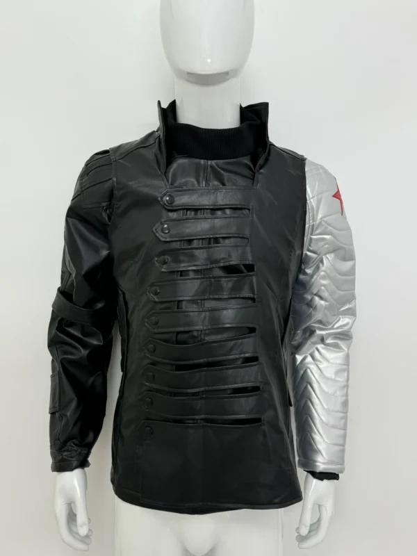 bucky barnes cosplay costume winter soldier captain america 2 halloween