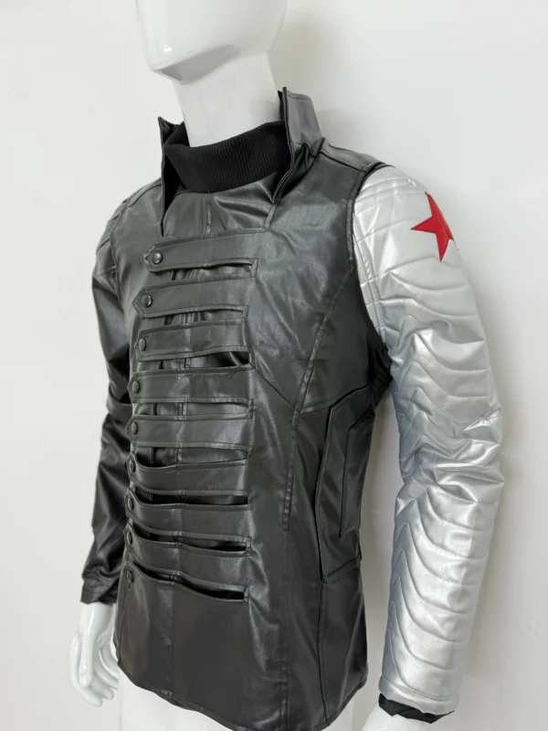 bucky barnes cosplay costume winter soldier captain america 2 halloween