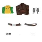 Marvel Rivals Rogue Cosplay Costume for Women Halloween - Image 43