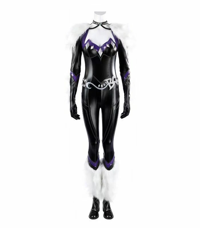 Black Cat Cosplay Costume Marvel Rivals for Women