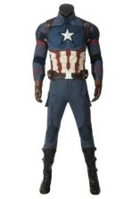 Captain America Steve Rogers Cosplay Costume - Image 2