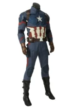 Captain America Steve Rogers Cosplay Costume - Image 3