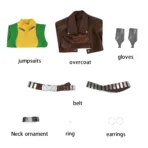Marvel Rivals Rogue Cosplay Costume for Women Halloween - Image 44