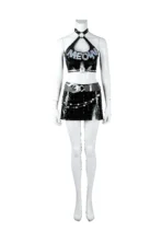 Marvel Rivals Black Cat Urban Predator Cospaly Costume Halloween Suit - Image 2