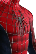 Spiderman 2 Peter Parker Cosplay Costume Tobey Maguire Halloween Suit - Image 48