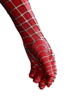 Spiderman 2 Peter Parker Cosplay Costume Tobey Maguire Halloween Suit - Image 44