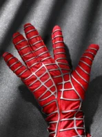 Spiderman 2 Peter Parker Cosplay Costume Tobey Maguire Halloween Suit - Image 33
