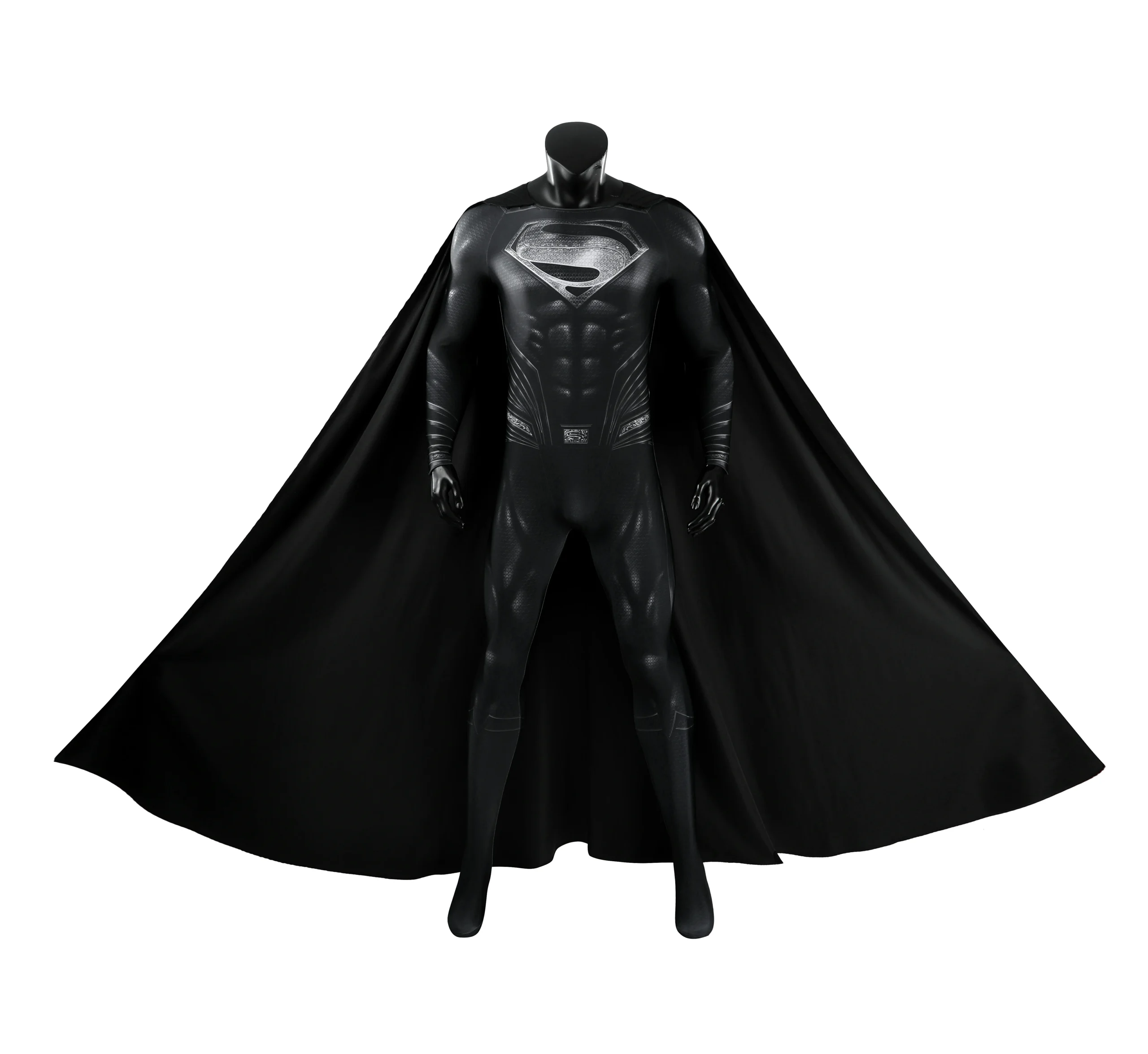 Black Superheros Cosplay Costume Men Black Suit Black Superheros Cosplay Costume Men Black Suit