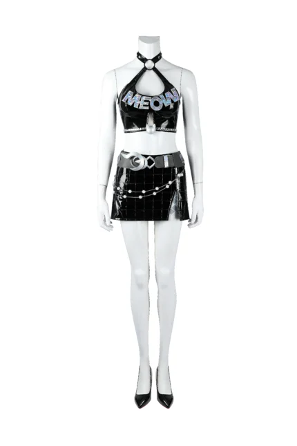 Marvel Rivals Black Cat Urban Predator Cospaly Costume Halloween Suit