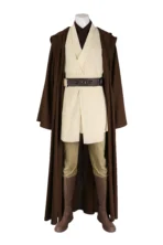 Obi-Wan Kenobi Cosplay Costume Star Wars Episode III Revenge of the Sith Suit
