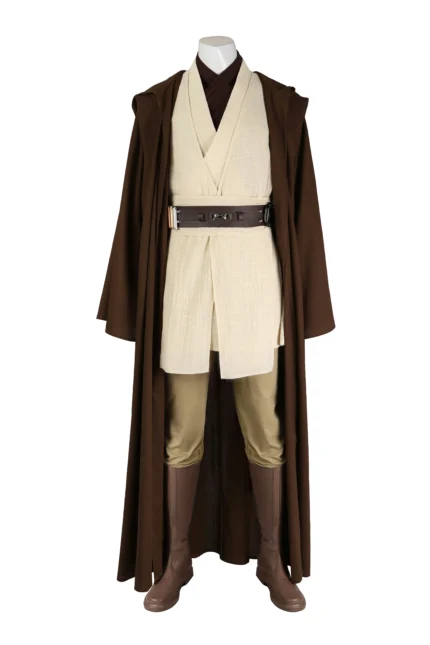 Obi-Wan Kenobi Cosplay Costume Star Wars Episode III Revenge of the Sith Suit