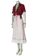 Final Fantasy 7 Aerith Gainsborough Cosplay Cotumes for Woman - Image 4