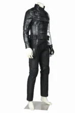 The Winter Soldier Bucky Barnes Cosplay Costume Captain America 2 - Image 4