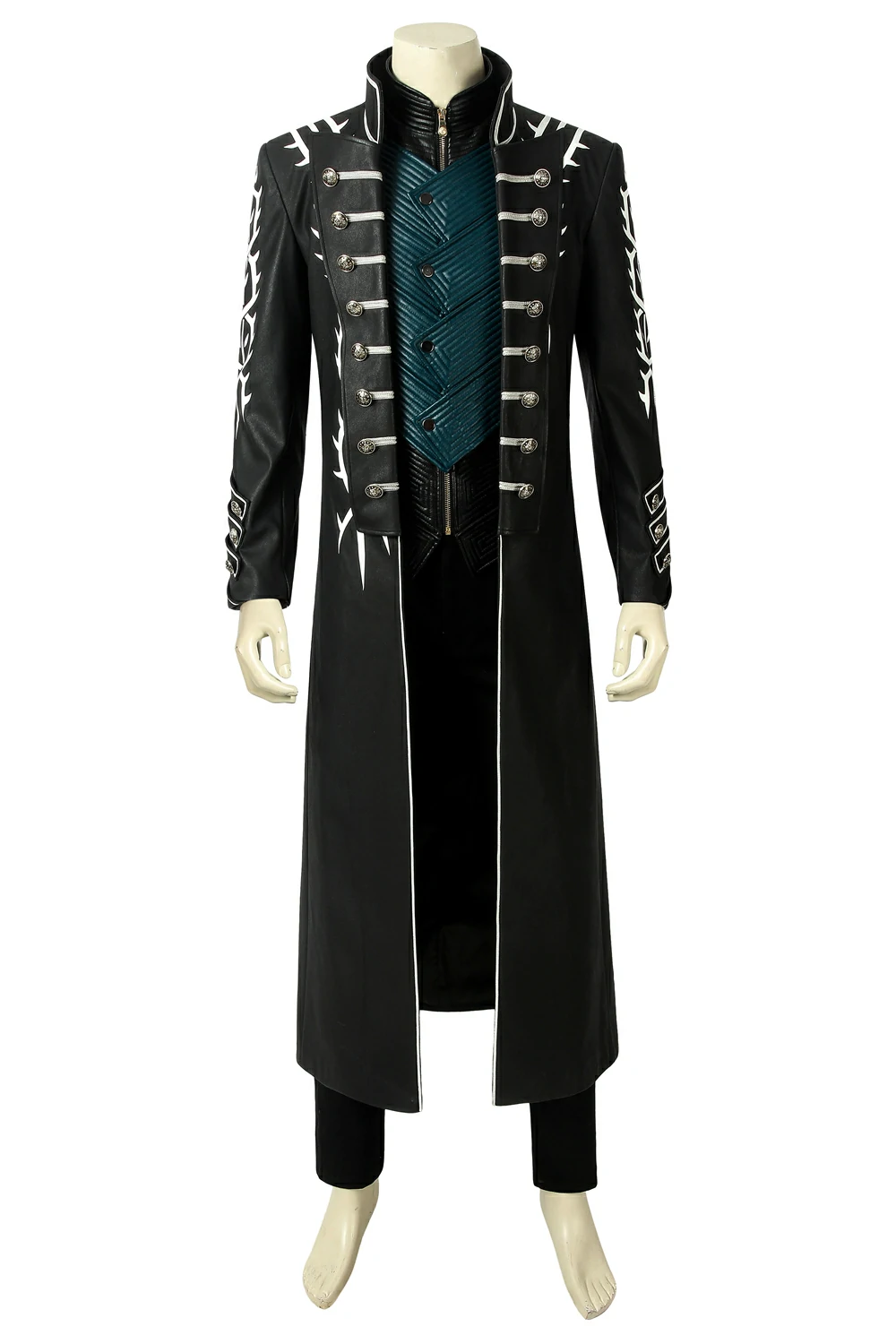 Vergil Cosplay Costume DMC V Halloween Suit for Man Vergil Cosplay Costume DMC V Halloween Suit