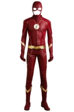 Barry Allen Red Halloween Cosplay Costume Improved Version TF S4 - Image 2