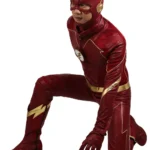 Barry Allen Red Halloween Cosplay Costume Improved Version TF S4