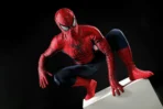 Spiderman 2 Peter Parker Cosplay Costume Tobey Maguire Halloween Suit - Image 9