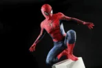Spiderman 2 Peter Parker Cosplay Costume Tobey Maguire Halloween Suit - Image 7