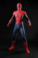 Spiderman 2 Peter Parker Cosplay Costume Tobey Maguire Halloween Suit - Image 3