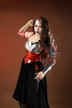 Absolute Girl Cosplay Costume For Woman Black Supervillain - Image 37