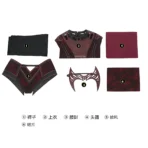 Wanda Costume Wanda Vision Scarlet Witch Cosplay Wanda Maximoff Suit - Image 12