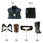 Captain America Cosplay Costumes Steve Rogers Costume Avengers Endgame - Image 27