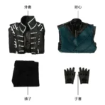 Vergil Cosplay Costume DMC V Halloween Suit for Man - Image 34