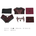 Wanda Costume Wanda Vision Scarlet Witch Cosplay Wanda Maximoff Suit - Image 10
