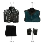 Vergil Cosplay Costume DMC V Halloween Suit for Man - Image 32