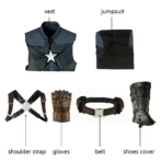 Captain America Cosplay Costumes Steve Rogers Costume Avengers Endgame - Image 26