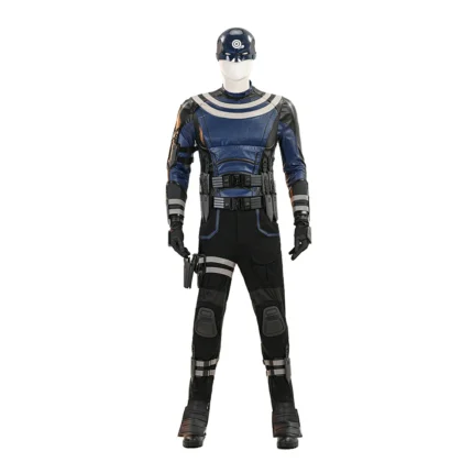 Daredevil 3 Bullseye cosplay costume suit front view – movie-accurate replica with premium fabric details