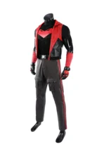 Red Hood Cosplay Costume Halloween Carnival Party Suit - Image 3
