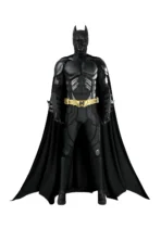 The Dark Knight Rises Batsuit Bruce Wayne cosplay costume full body display