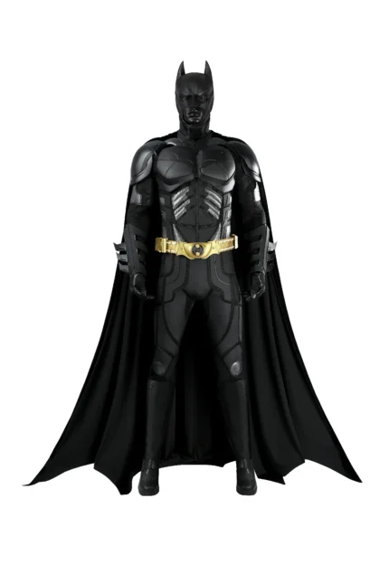 The Dark Knight Rises Batsuit Bruce Wayne cosplay costume full body display