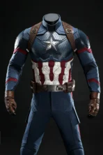Captain America Steve Rogers Cosplay Costume - Image 42