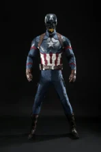 Captain America Steve Rogers Cosplay Costume - Image 8