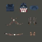 Captain America Steve Rogers Cosplay Costume - Image 86