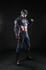 Captain America Steve Rogers Cosplay Costume - Image 2
