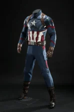 Captain America Steve Rogers Cosplay Costume - Image 25