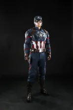 Captain America Steve Rogers Cosplay Costume - Image 5