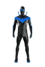 Nightwing Richard John Cosplay Costume Brenton Thwaites Knights Suit front view full set